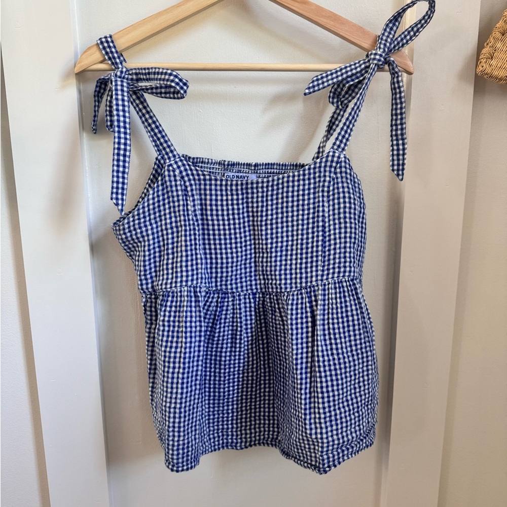 Old Navy Gingham Tank